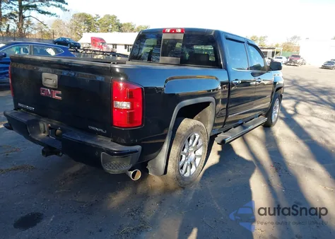 2015 GMC Sierra 1500 Denali из США, поврежденный, VIN 3GTU2WEJ4FG361641